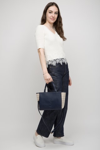 Borsa a mano - Navy