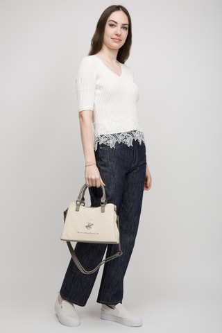 Borsa a mano - Beige 