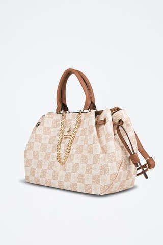 Sac à main - Beige et marron