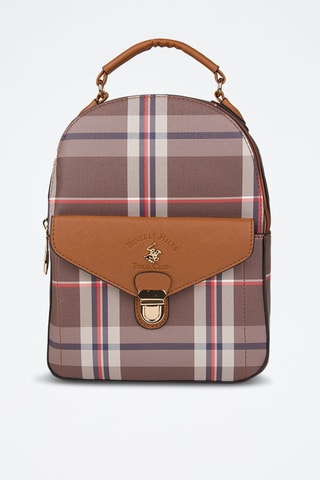 Sac à dos Gris et marron