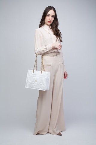 Sac porté épaule Blanc