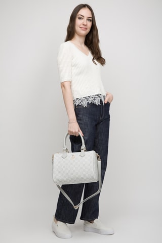 Borsa a bauletto - Bianco
