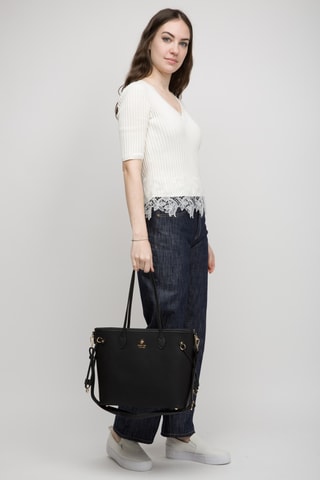 Sac porté épaule - Noir