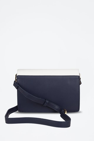 Sac bandoulière Blanc et bleu marine