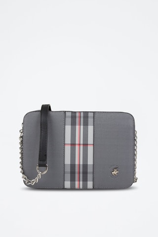 Sac bandoulière Gris et noir