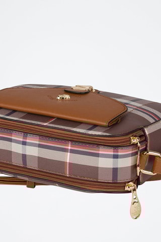 Sac bandoulière Gris et marron