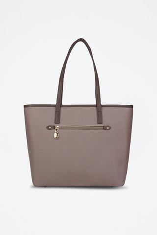 Cabas Gris et marron