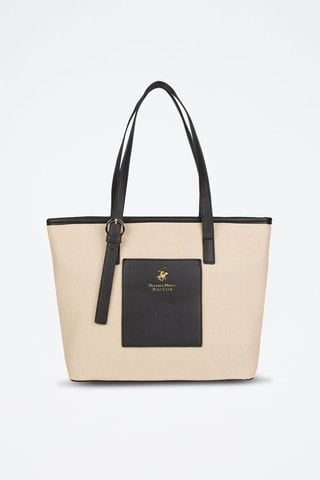 Cabas Beige et noir