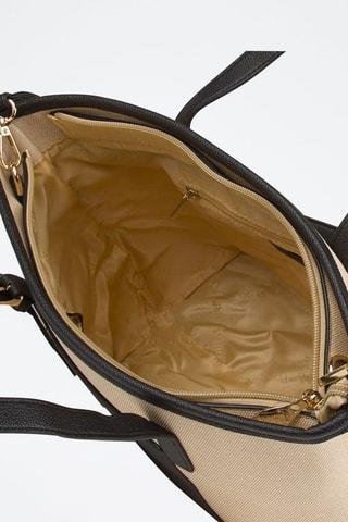 Cabas Beige et noir