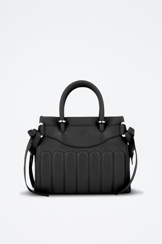 Sac à main en cuir Carryall - Noir