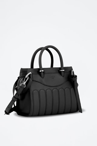 Sac à main en cuir Carryall - Noir