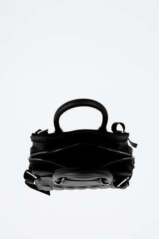 Sac à main en cuir Carryall - Noir