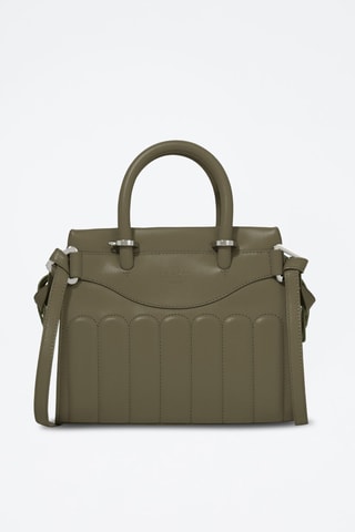 Sac à main en cuir Rodeo S - Kaki