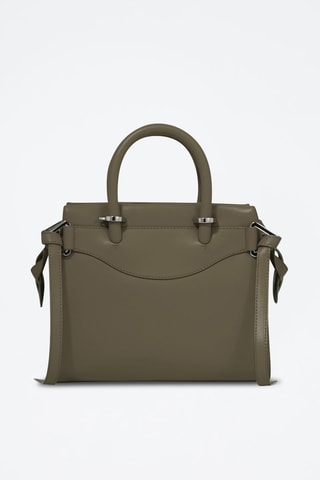 Sac à main en cuir Rodeo S - Kaki
