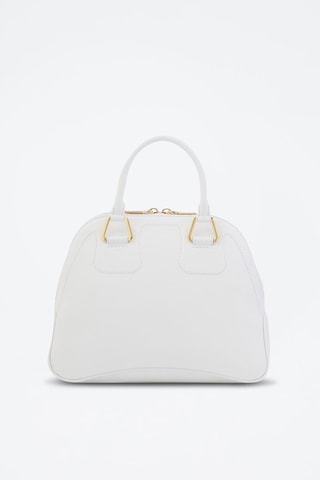 Sac à main en cuir Cameleon M - Blanc