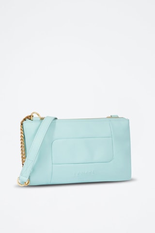 Pochette en cuir Billie - Menthe
