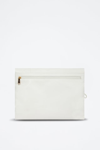 Sac porté épaule en cuir Billie - Blanc