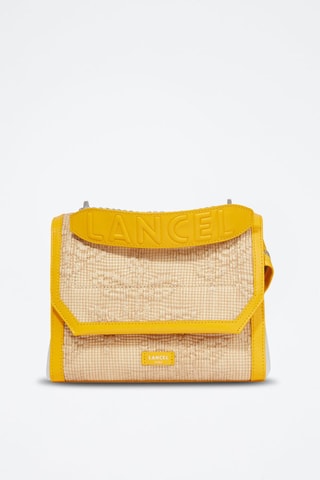 Sac porté épaule Ninon - Beige et jaune