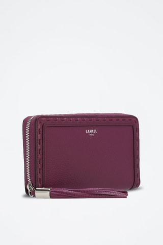 Portefeuille en cuir 1er Flirt - Violet