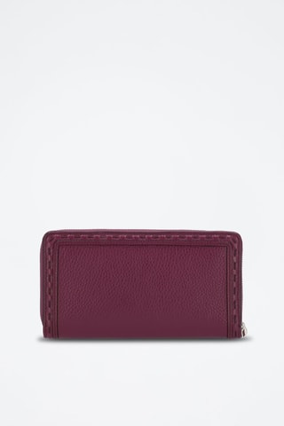 Portefeuille en cuir 1er Flirt - Violet