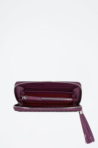 Portefeuille en cuir 1er Flirt - Violet