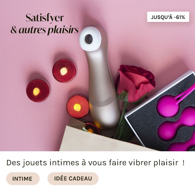 SATISFYER & AUTRES PLAISIRS à bas prix sur BEAUTÉ PRIVÉE