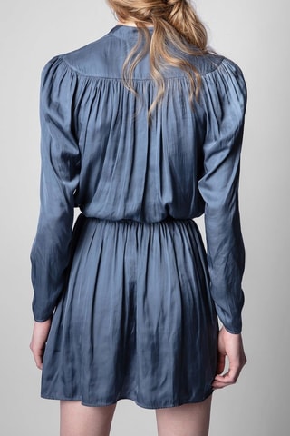 Robe courte - Bleu