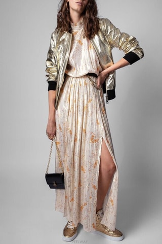 Robe longue - Doré