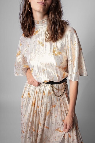 Robe longue - Doré