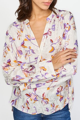 Blouse en soie - Ecru