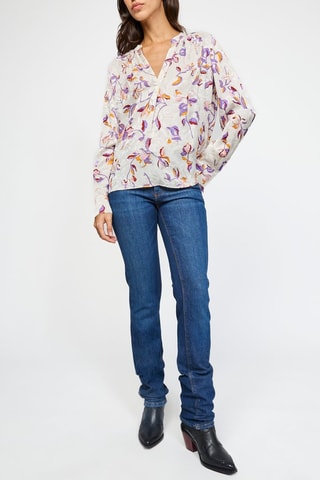 Blouse en soie - Ecru