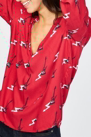 Blouse - Rouge