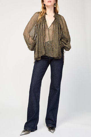 Blouse - Noir et jaune