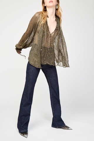 Blouse - Noir et jaune