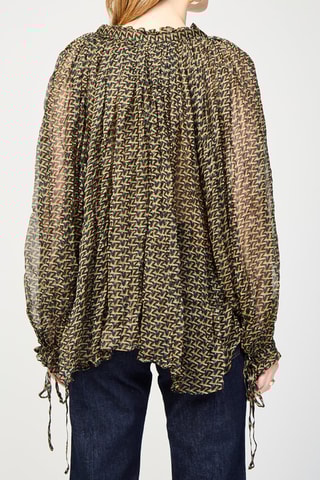 Blouse - Noir et jaune