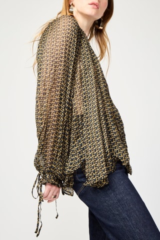 Blouse - Noir et jaune