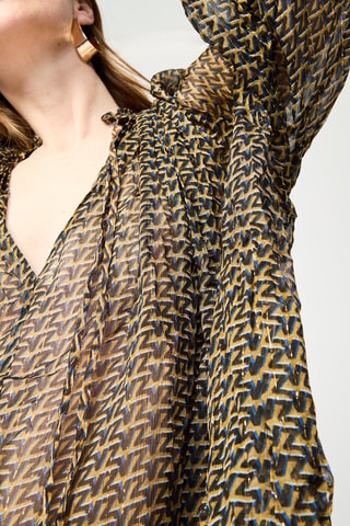 Blouse - Noir et jaune