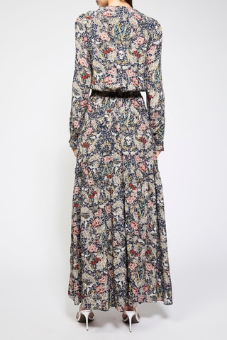 Robe longue - Bleu marine