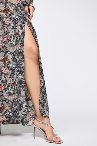 Robe longue - Bleu marine