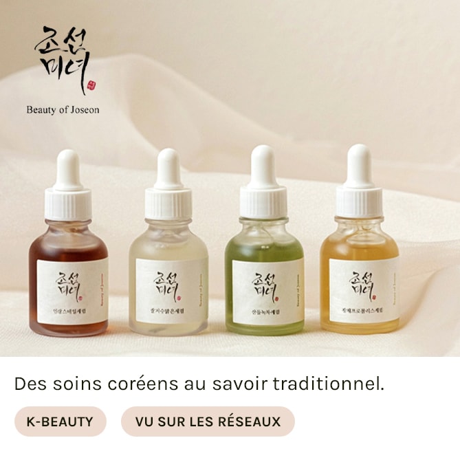 BEAUTY OF JOSEON en promo chez BEAUTÉ PRIVÉE