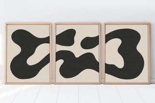 3 tableaux en bois massif
