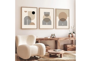 3 tableaux en bois