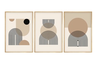 3 tableaux en bois