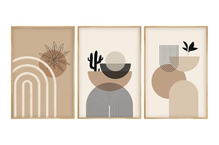 3 tableaux en bois