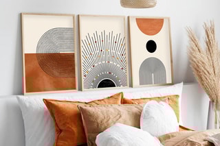 3 tableaux en bois massif