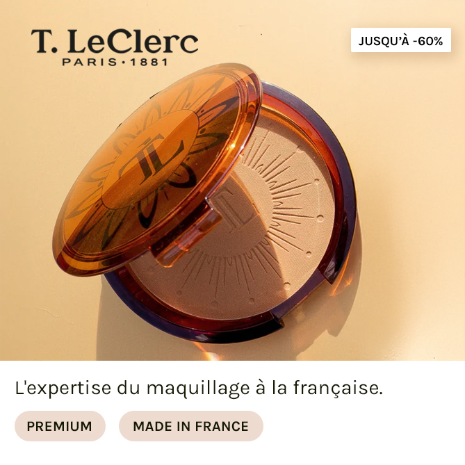 T. LECLERC en vente privée chez BEAUTÉ PRIVÉE