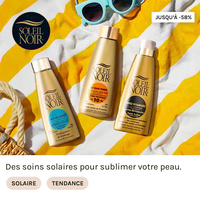 SOLEIL NOIR en vente flash sur BEAUTÉ PRIVÉE