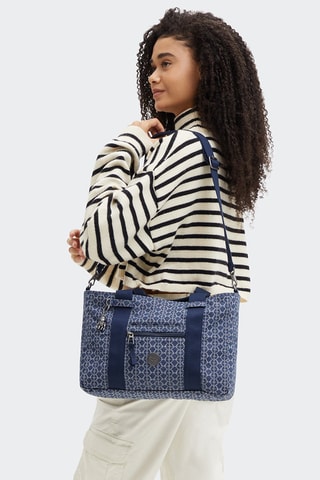 Sac à main en jean Ritta S - Ecru