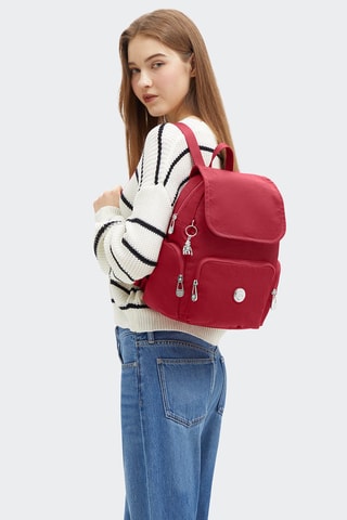 Sac à dos City Zip S - Rouge