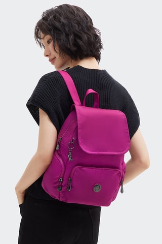 Sac à dos City Zip S - Fuchsia